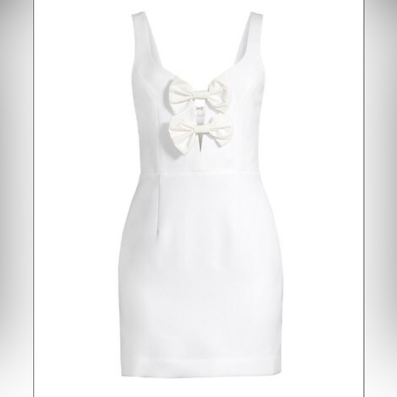 Rebecca Vallance
Bridal Phoebe Bow Minidress - Picture 5 of 16